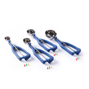 Ledusskābja porciju sadalītājs Stöckel ar pastiprinātu nilona rokturi 1/12 - Zīmols HENDI - Fourniresto