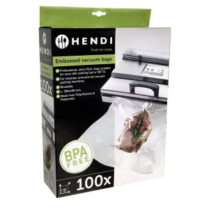 Vakuuma maisiņi ar reljefu 300 x 400 mm - 100 gabalu komplekts