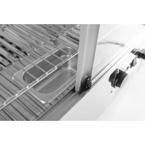 Siltā galdavitrīna - 3 līmeņi - 120 L