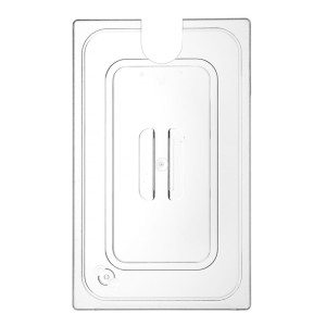 Gastronorm GN 1/1 pārsegs ar apaļu iegriezumu