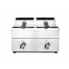 Indukcijas fritēze ar iztukšošanas krānu - 2 x 8 L