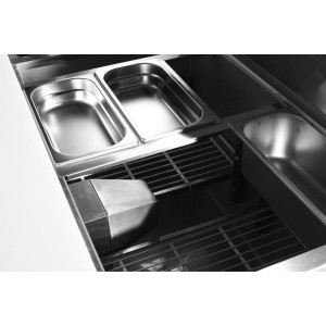 Salātu trauks ar divām durvīm 300 L - Zīmols HENDI - Fourniresto