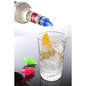 Krāsainie glāžu apgriezēji - 4 gabalu komplekts