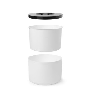 Ledus kubs baltā divkāršā sieniņā - Zīmols HENDI - Fourniresto