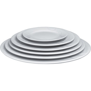 Plakana porcelāna šķīvis Karizma - diametrs 160 mm