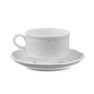 Kafijas tase no porcelāna Flora - 0,18 L