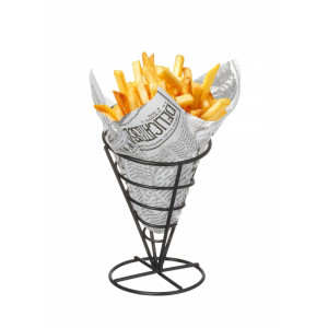 Saglabāt Cornet de Frites - Melns