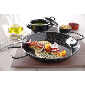 Paella panna ar emalju - diametrs 240 mm