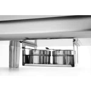Chafing dish GN 1/1 ar satīna apdari - Zīmols HENDI - Fourniresto