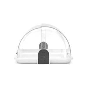 Taisnstūra izstādes logs ar slīdošu vāku - 465 x 310 mm