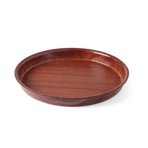 Apgabals Woodform Round ar augstu malu - diametrs 320 mm - HENDI