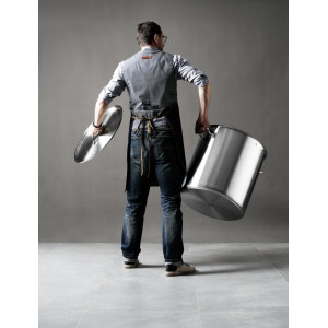 Profesionāla marmīte ar vāku - Budget Line - 98 L