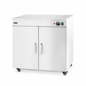 Plīts plāksnēm - 108 plāksnes no nerūsējošā tērauda HENDI: optimāla uzturēšana un uzsildīšana