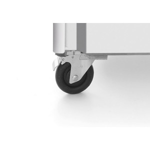 Pozitīva nerūsējošā tērauda ledusskapis ar 2 durvīm 1240L HENDI - Augstas kvalitātes profesionāla aprīkojums