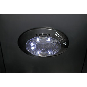 Dzērienu vitrīna ar ledusskapi - 28 pudeles