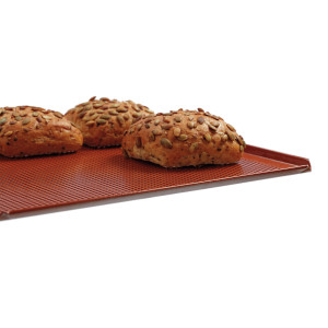 Plīts plāksne GN 2/3 ar caurumiem un silikona pārklājumu