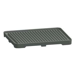 Plāksnes grila ar 2 rievām