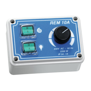 Regulējams regulētājs.