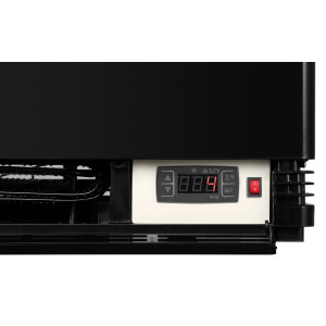 Profesionāla ledusskapis Bartscher - 78 L, melns