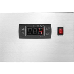 Mazais profesionālais ledusskapis Bartscher - 78 L nerūsējošais tērauds