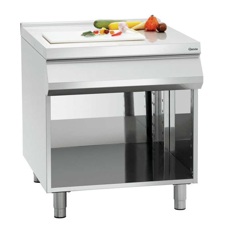 Darba elements Platums 800 - atvērtais apakšējais elements no Bartscher zīmola