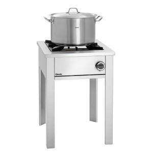 Profesionāls gāzes plīts ar kājām - 1 deglis - 280 mm Bartscher 1050603