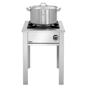 Profesionāls gāzes plīts ar kājām - 1 deglis - 280 mm Bartscher 1050603