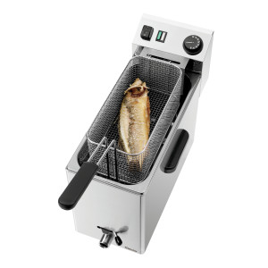 Elektriskā frīze "SNACK XL" ar iztukšošanas vārstu - 8L Bartscher