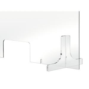 Aizsargstikls galdiņiem un galdu virsma - 1000 x 900 - Bartscher