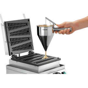 Profesionāla gofru plīts Lolly - 4 gofru kārtas - Bartscher