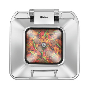 Chafing Dish Flex GN 2/3 ar noņemamu vāku - 5,2 L - Bartscher