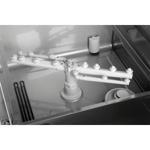 Profesionāla trauku mazgājamā mašīna ar iztukšošanas sūkni - US C500 LPR