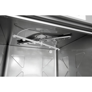 Profesionāla trauku mazgājamā mašīna US PPlus 500 LPR ar iztukšošanas sūkni - 50 x 50 cm