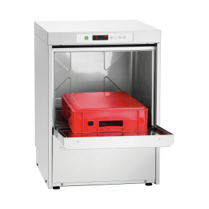 Profesionāla trauku mazgājamā mašīna US PPlus 500 LPR ar iztukšošanas sūkni - 50 x 50 cm