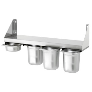 Garšvielu plaukts - 4 x GN 1/6 kastītes