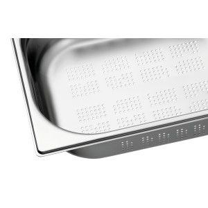 Gastra normas perforētais trauks GN 1/2 - H 100 mm