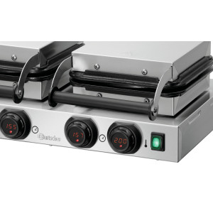 Profesionāla divkārša gofru plīts - 2 x 5 sirds formas gofru - Bartscher