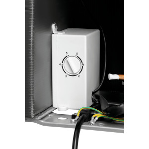 Ledusskapis ar stikla durvīm - 46 L - Bartscher