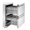 Refrigerētais galds ar 2 durvīm un 2 nodalījumiem - L 600 x D 600 mm - Bartscher