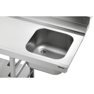 Nerūsējošā tērauda šķirošanas galds DS-LI1B SKE - optimāli izmēri