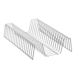 Bartscher disku turētājs no nerūsējošā tērauda: praktiska uzglabāšana