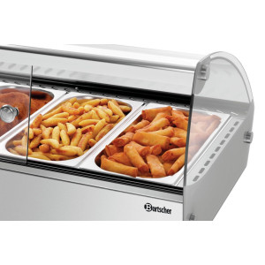 Sildāms displejs GN 1/3 Bartscher - optimāla siltuma uzturēšana