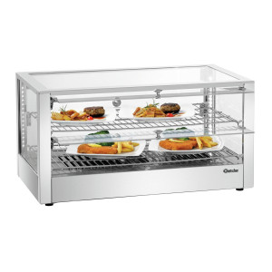 Vitrine sildītājs Bartscher 6200 2EK - Temperatūras uzturēšana līdz 90°C