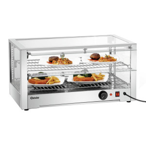 Vitrine sildītājs Bartscher 6200 2EK - Temperatūras uzturēšana līdz 90°C