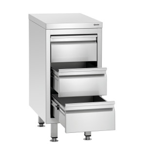 Praktiska un izturīga atvilktņu kaste 700S3 Bartscher