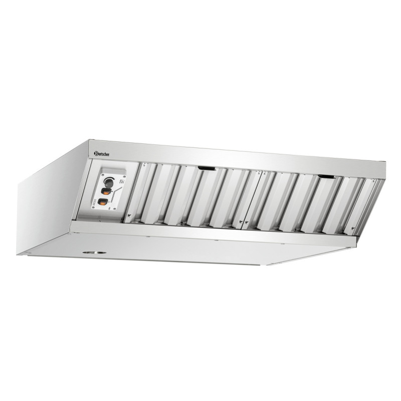 Silversteam Bartscher tvaika nosūcējs - Efektīva nosūkšana 540 m³/h