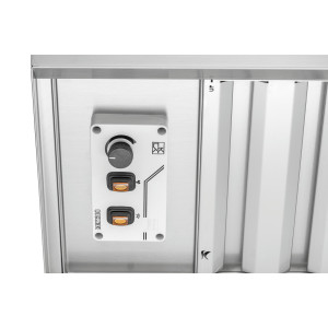 Silversteam Bartscher tvaika nosūcējs - Efektīva nosūkšana 540 m³/h