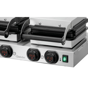 Profesionāls vafeļu cepējs Bartscher ar 2 tvertnēm - Ātra un kraukšķīga cepšana