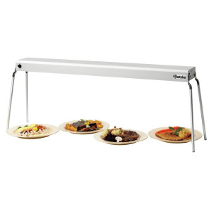 Bartscher IHR1250 sildīšanas tilts: Profesionāla karsto ēdienu uzturēšana.