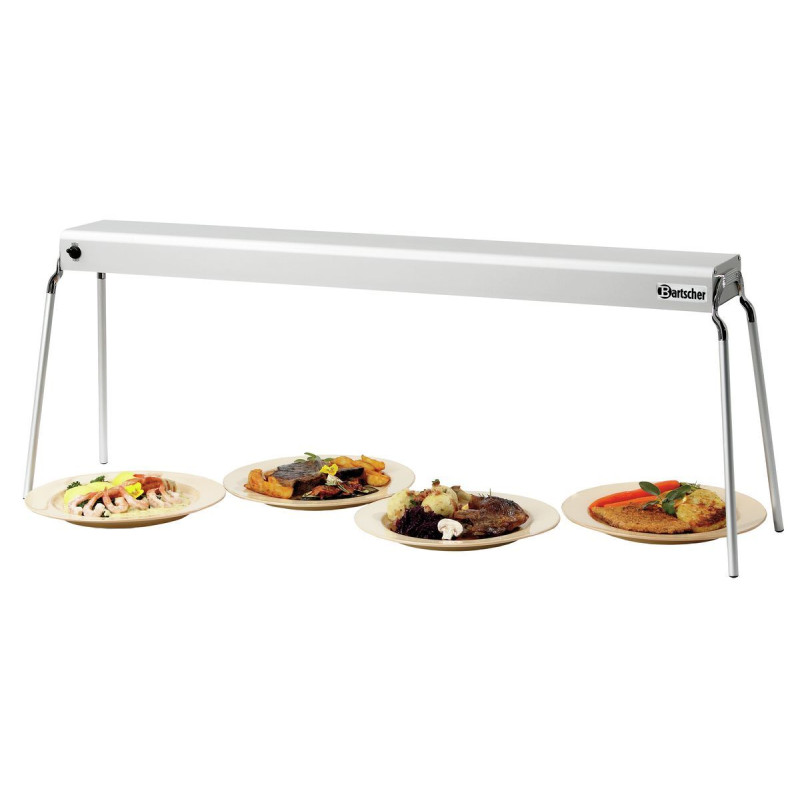 Bartscher IHR1250 sildīšanas tilts: Profesionāla karsto ēdienu uzturēšana.